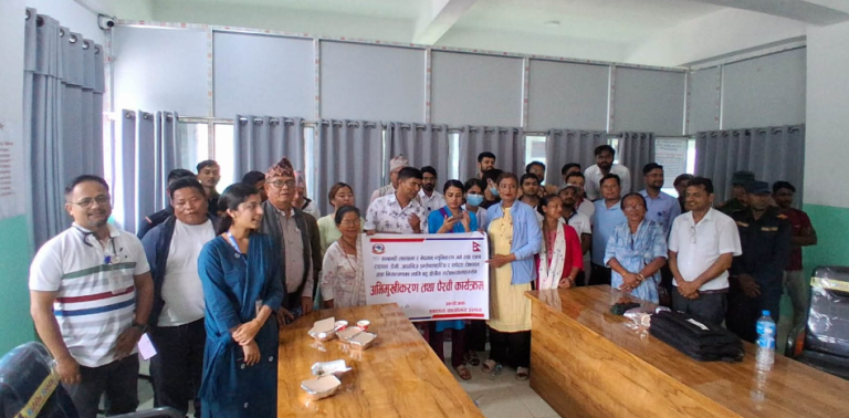 माई अस्पतालमा एचआईभी तथा यौनजन्य रोग नियन्त्रणसम्बन्धी अभिमुखीकरण कार्यक्रम सम्पन्न ।